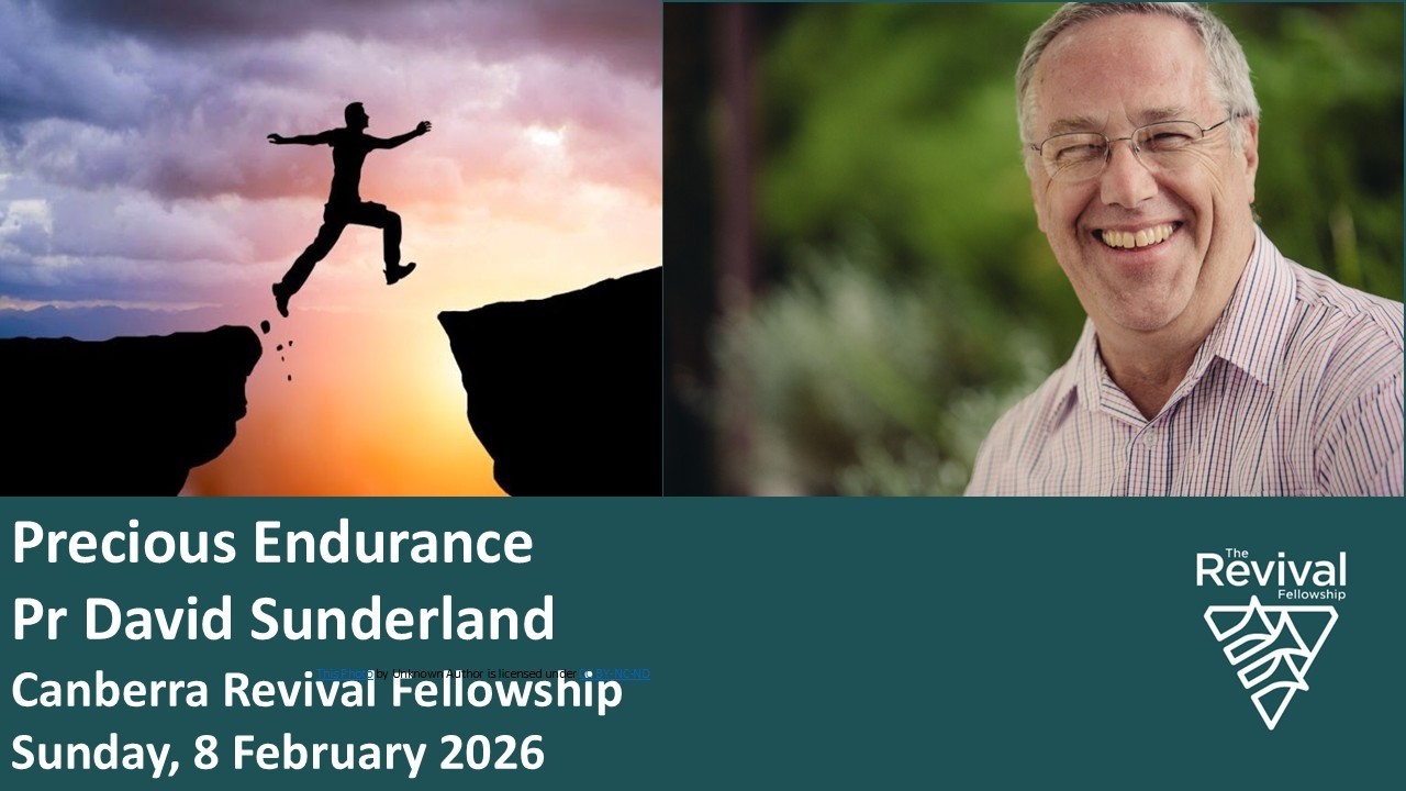 Pastor David Sunderland - Precious Endurance