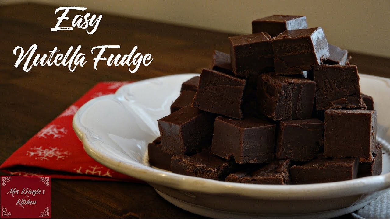 Easy Nutella® Fudge