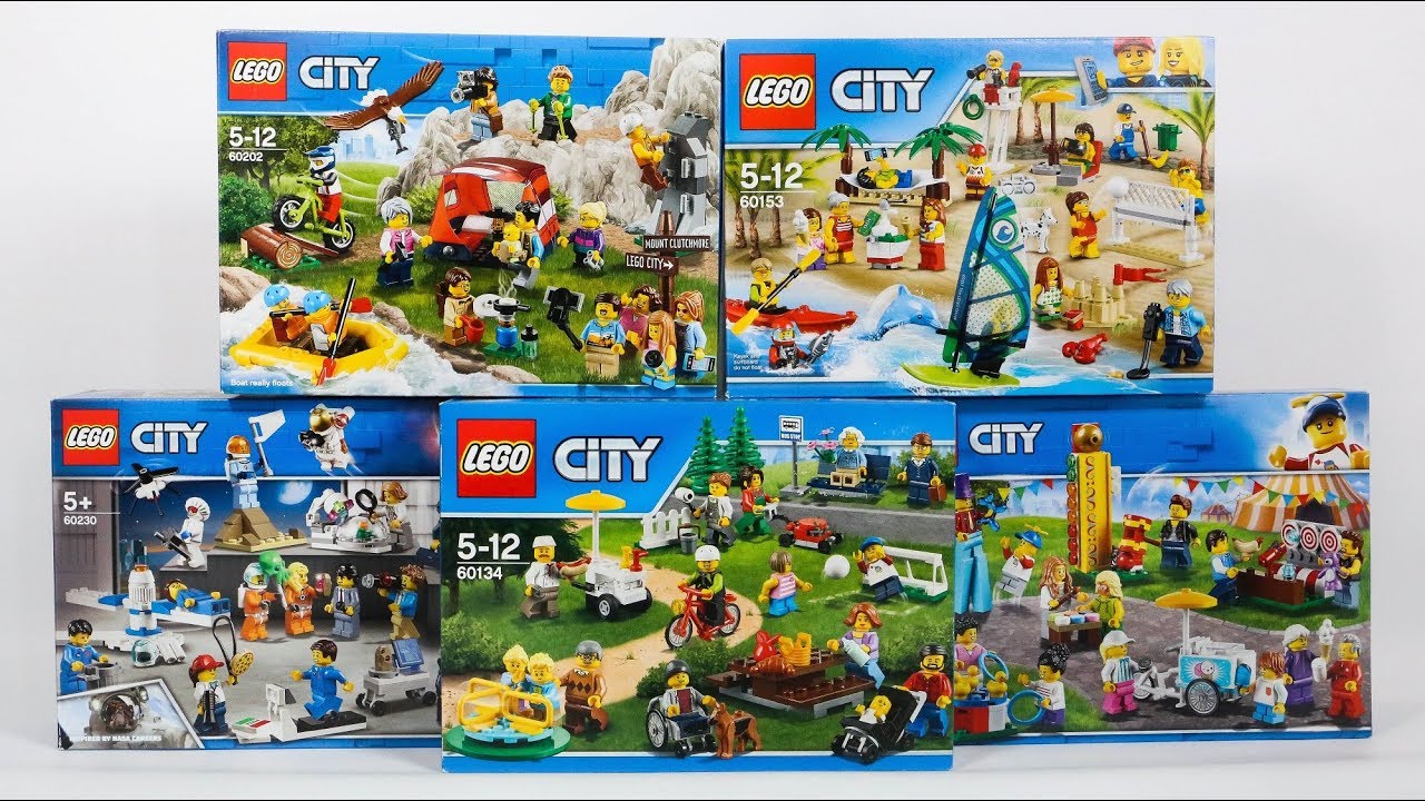 COMPILATION LEGO CITY PEOPLE PACK