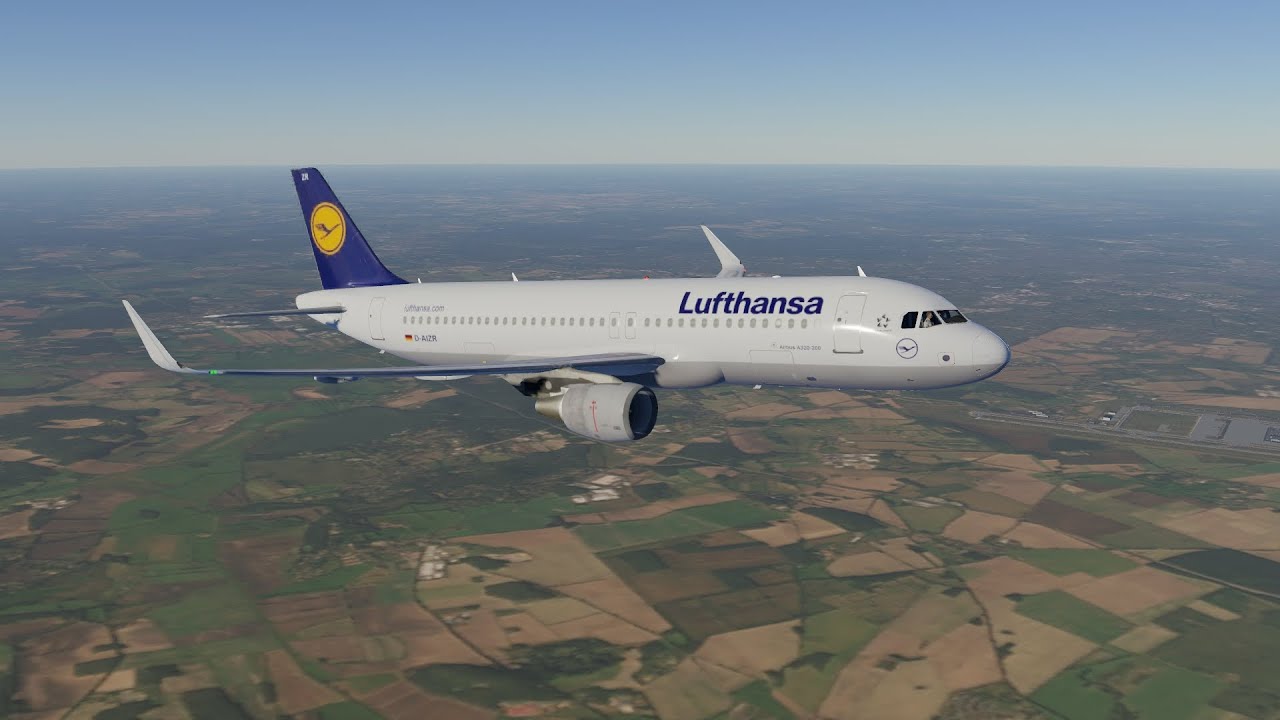 Lufthansa (LH1943) Airbus A320 Berlin/Brandenburg-Münich