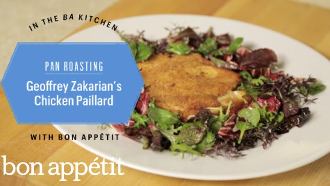 Geoffrey Zakarian's Chicken Paillard