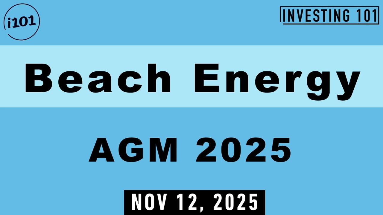 Beach Energy AGM 2025 | Nov 12, 2025