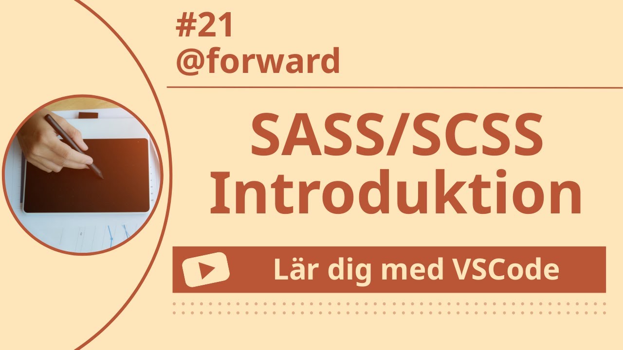 [Lär dig med VSCode] SASS/SCSS för Nybörjare #21 @forward