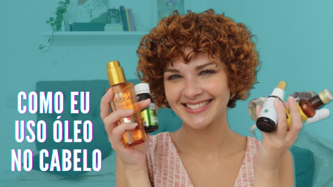 COMO EU USO ÓLEO NO CABELO CACHEADO