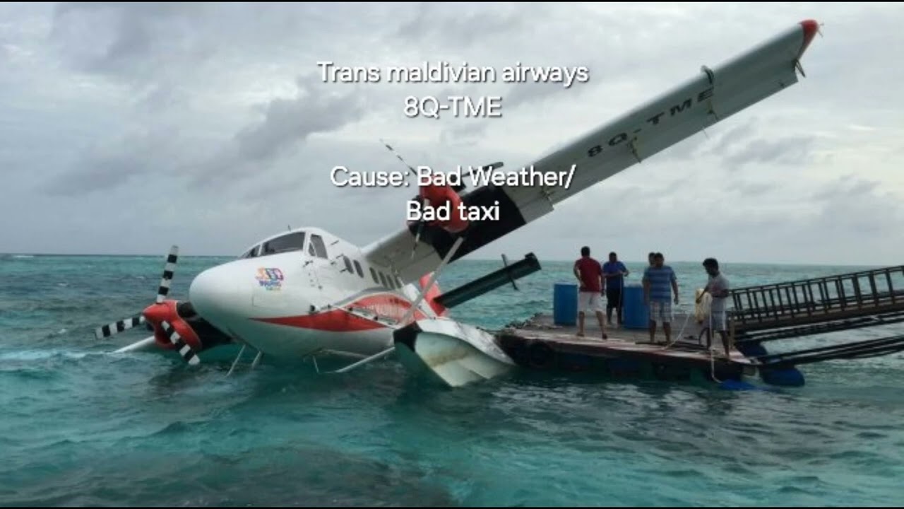 All seaplane crashes in maldives 😞