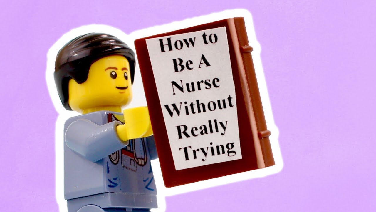 NEVER Chart Late AGAIN | Nurse Problems | LEGO Stop Motion