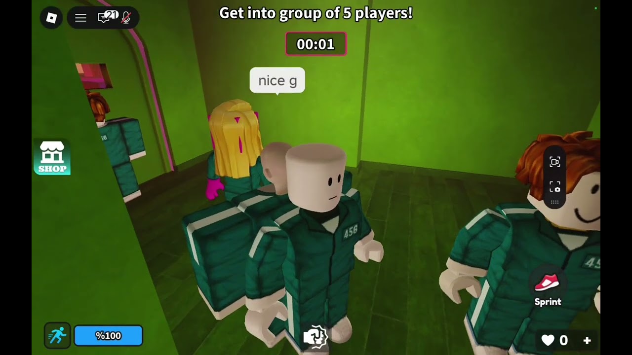 Mingle Squid Game 2 |Roblox Gameplay #matteotv #roblox