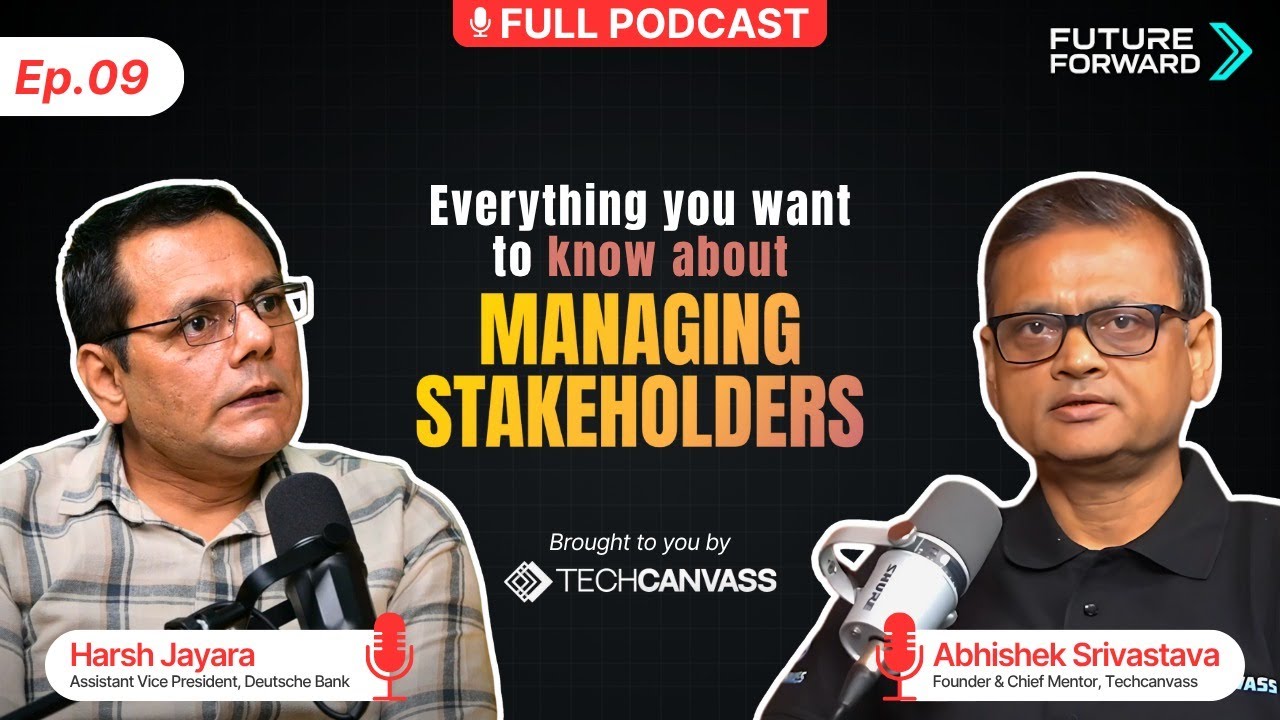 Ep. 9 | Trust, Empathy & Stakeholder Management in the Age of AI ft. Harsh Jayara | FutureForward
