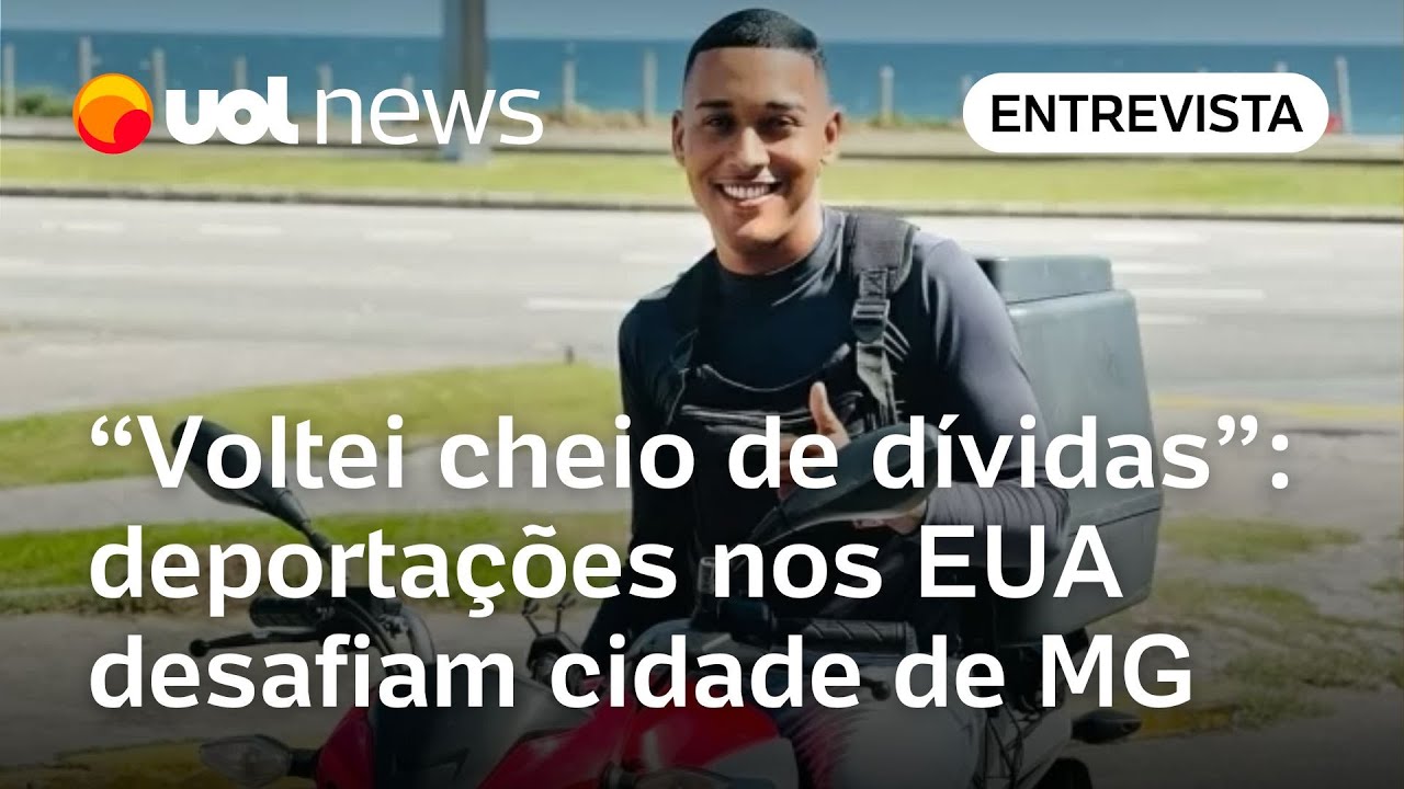 Cidade de MG lança serviço de urgência para imigrantes deportados dos EUA: 'Voltei cheio de dívidas'