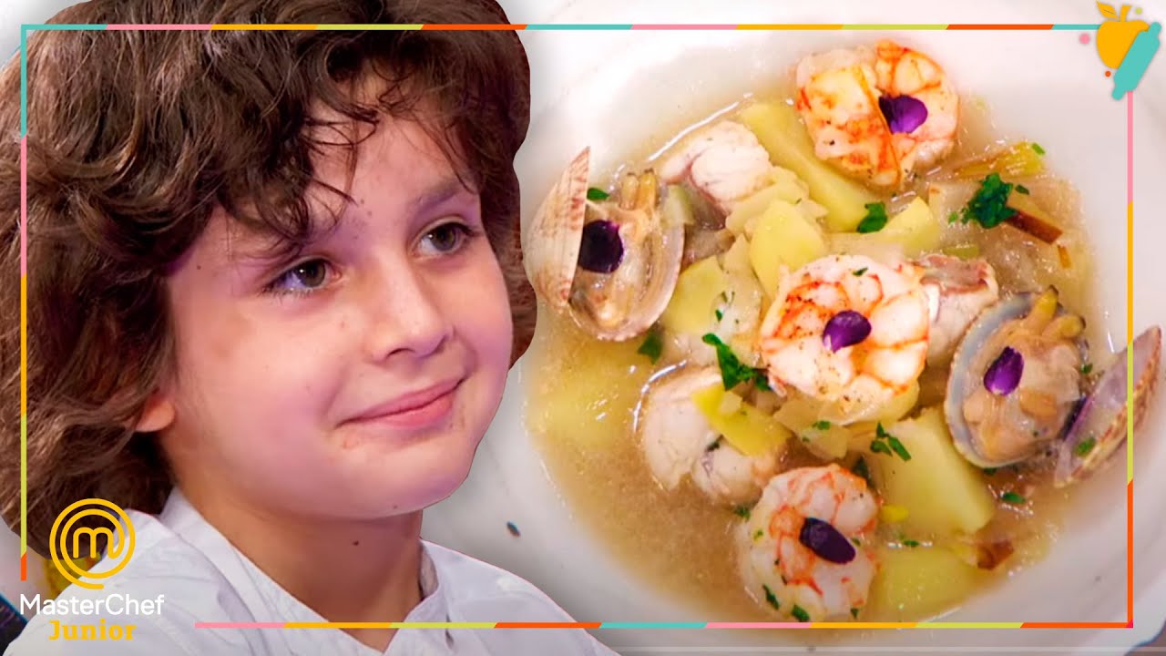 El guiso de rape de Javier, ¿al mismo nivel del que hizo Celia Villalobos? | MasterChef Junior 8