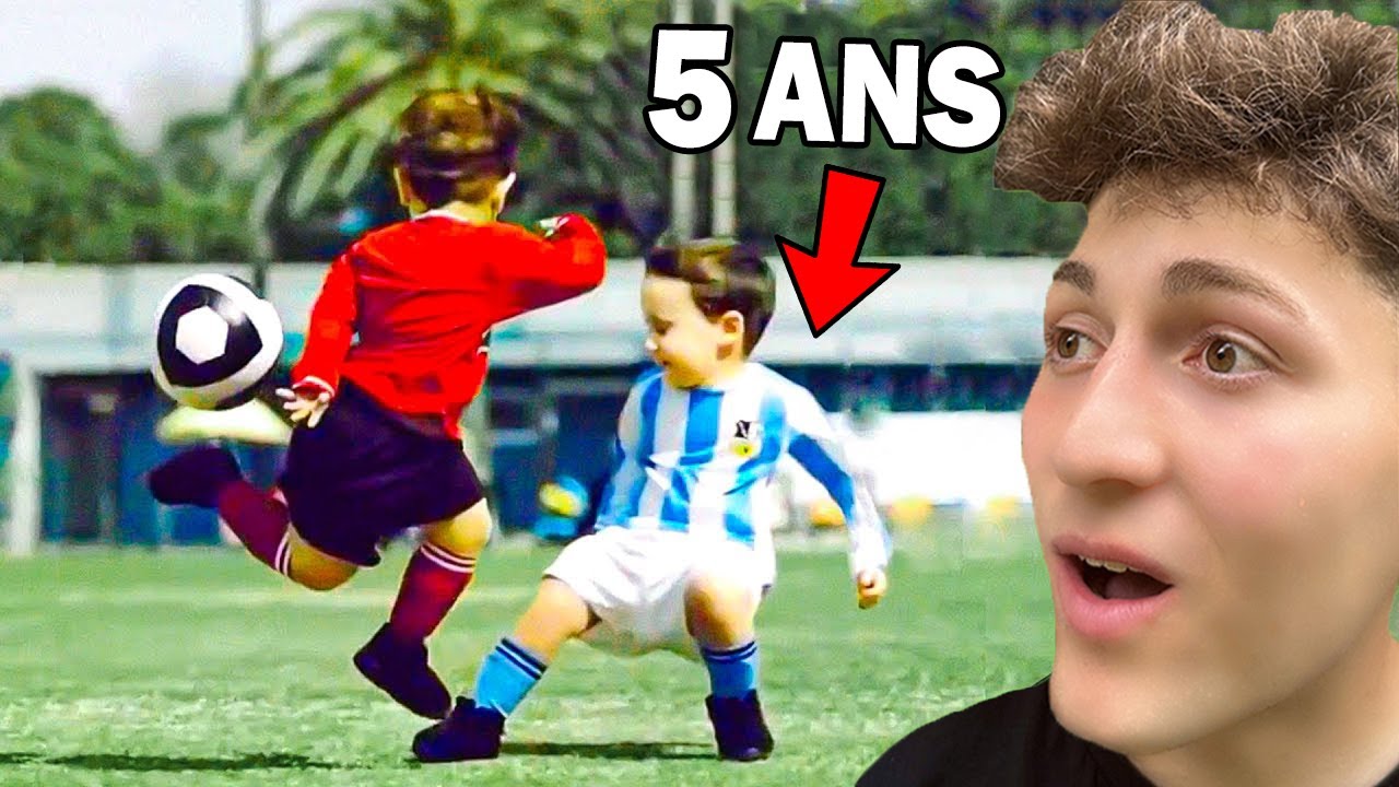 Les Meilleurs Moments D'Enfants Au Football ! 😮 (Mini Ronaldo met un coup franc incroyable)