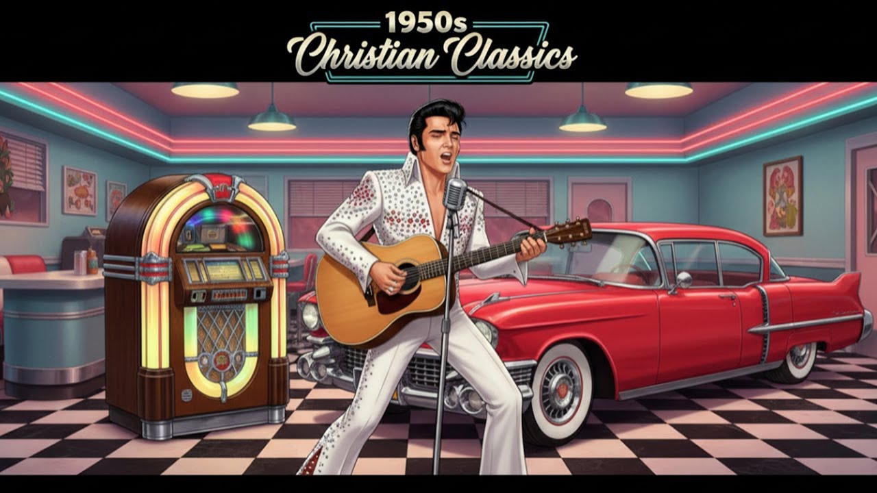 1950s Classic Music Playlist 🎙️ Timeless Christian Classics Songs of Faith & Hope 🎶