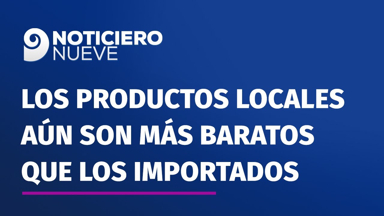 Los productos locales aún son más baratos que los importados en Mendoza