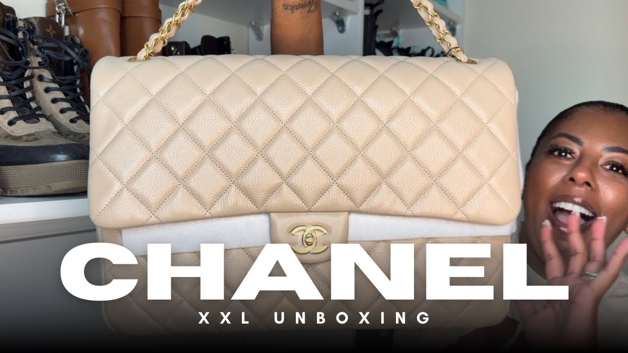 CHANEL MAXIE FLAP XXL UNBOXING 👜 