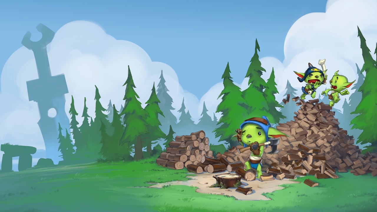 Огляд Goblins of Elderstone —  симулятор колонії, в якому керуємо хаотичним племенем гоблінів.