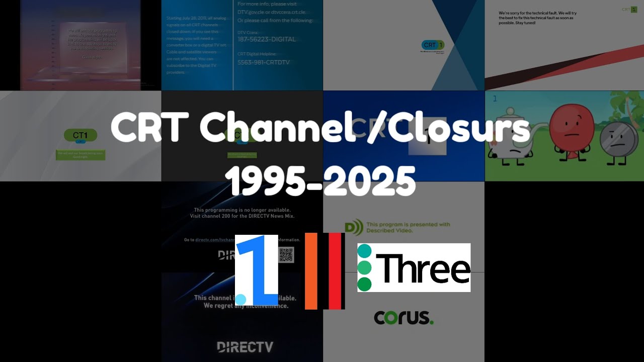 CRT Channel/Closurs (1995-2025)