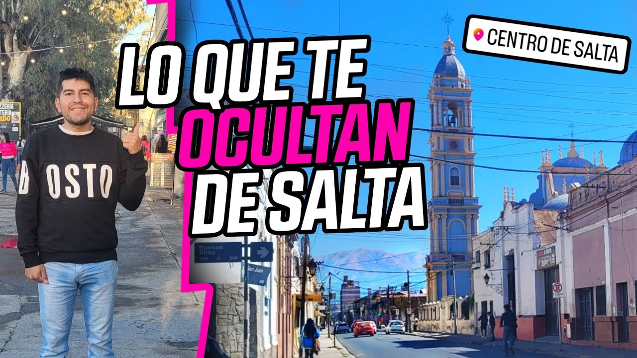 LO QUE NADIE TE MUESTRA DEL CENTRO DE SALTA - LUGARES CON HISTORIA, COMERCIOS, MERCADO 