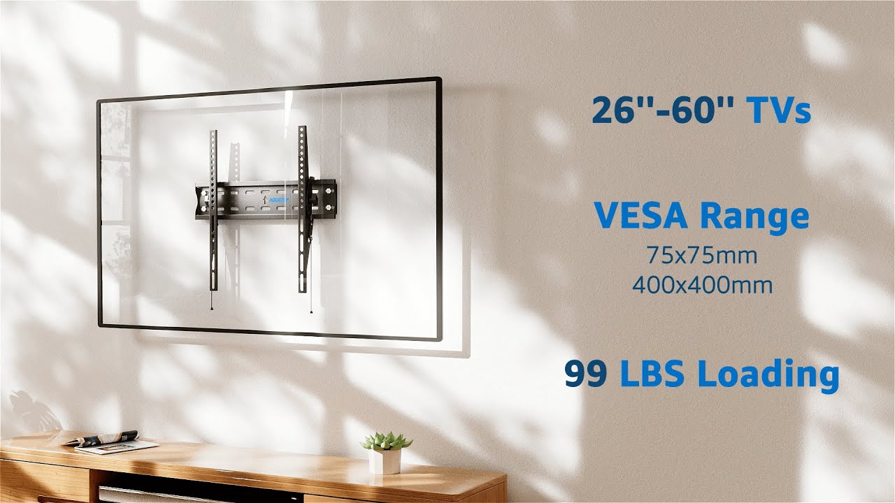Tilting TV Wall Mount for 26''-55'' TVs MU0007 from MOUNTUP Demo