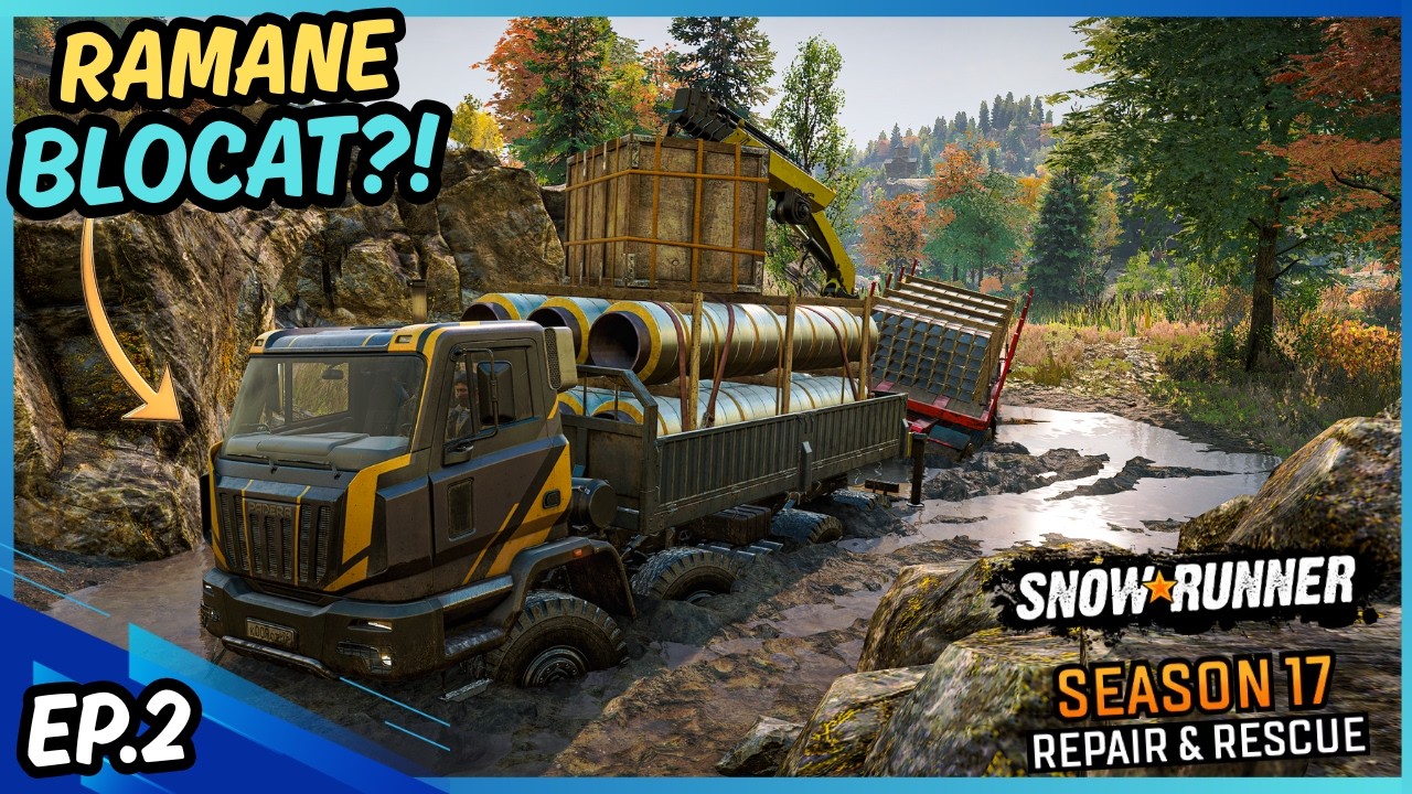 Pregătesc Materialele pentru Stația de Prefabricate din Beton! 🚛 | SnowRunner | S17 Ep.2