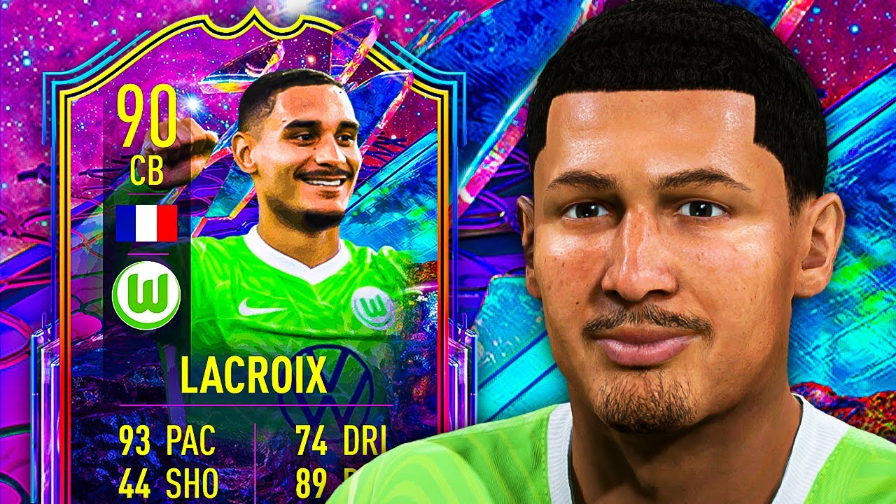 Уловил атмосферу! 😁 Обзор игрока Лакруа из 90 будущих звезд! - FIFA 22 Ultimate Team