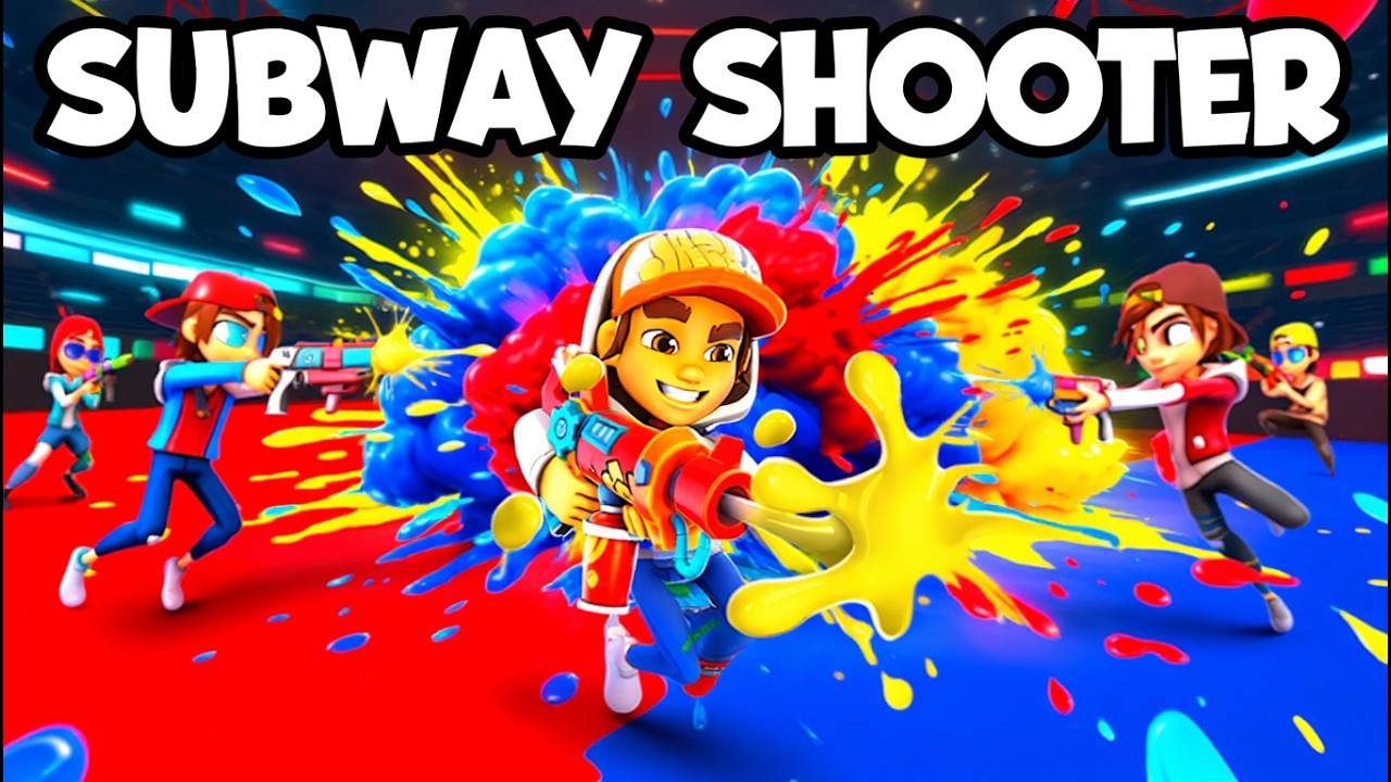 Paint Brawl (Android, iOS) Gameplay - INSANE Color Battle Shooter! (Multiplayer Fun) 🔥
