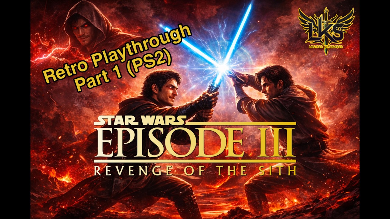 🔴 LIVE: Star Wars Episode III – Revenge of the Sith (PS2) | Full Playthrough Begins!
