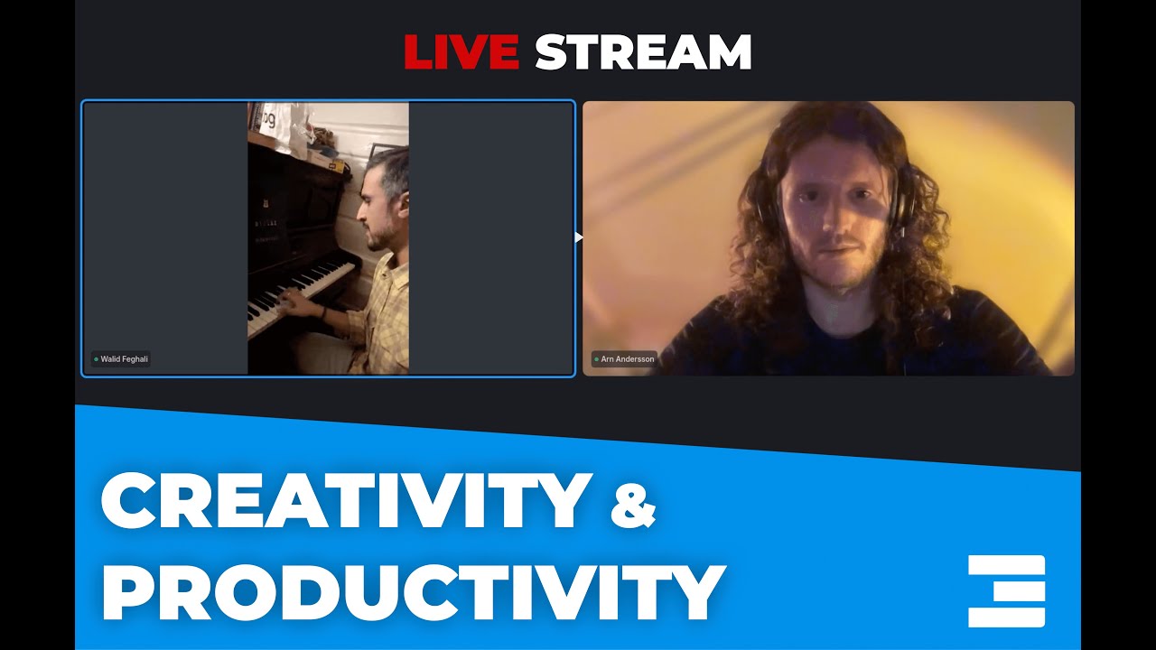 Creativity & Productivity Live Stream - Kickoff Call