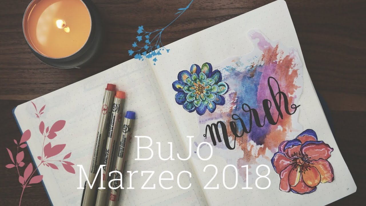BuJo Marzec 2018 | Jessica Drewnicka