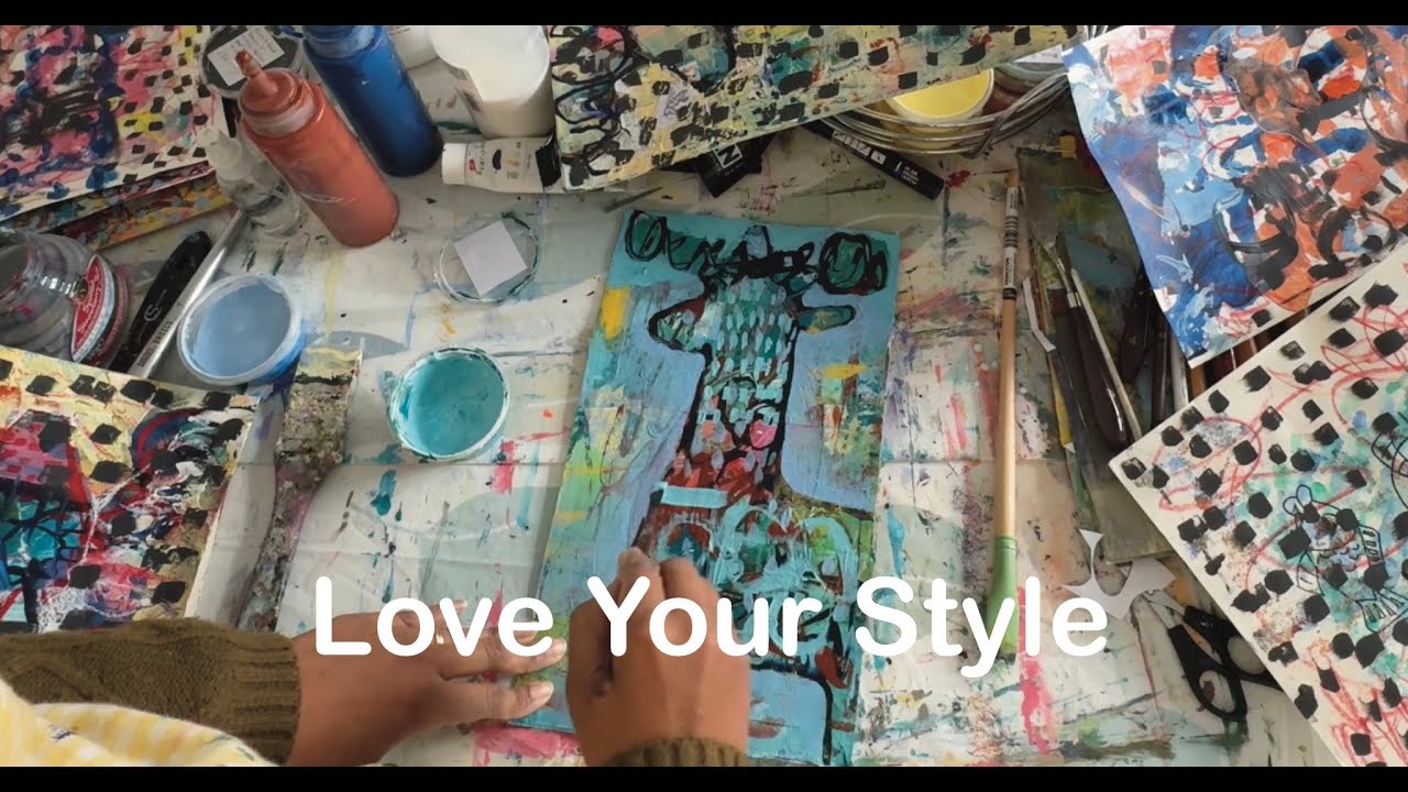 Love Your Art Style | Artist Studio Vlog #70 | Creative Experimentation 2