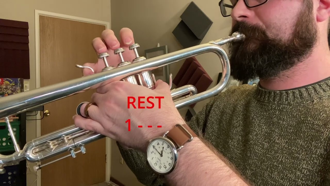 Trumpet Lessons | B-Flat Concert Scale (C Major Scale)