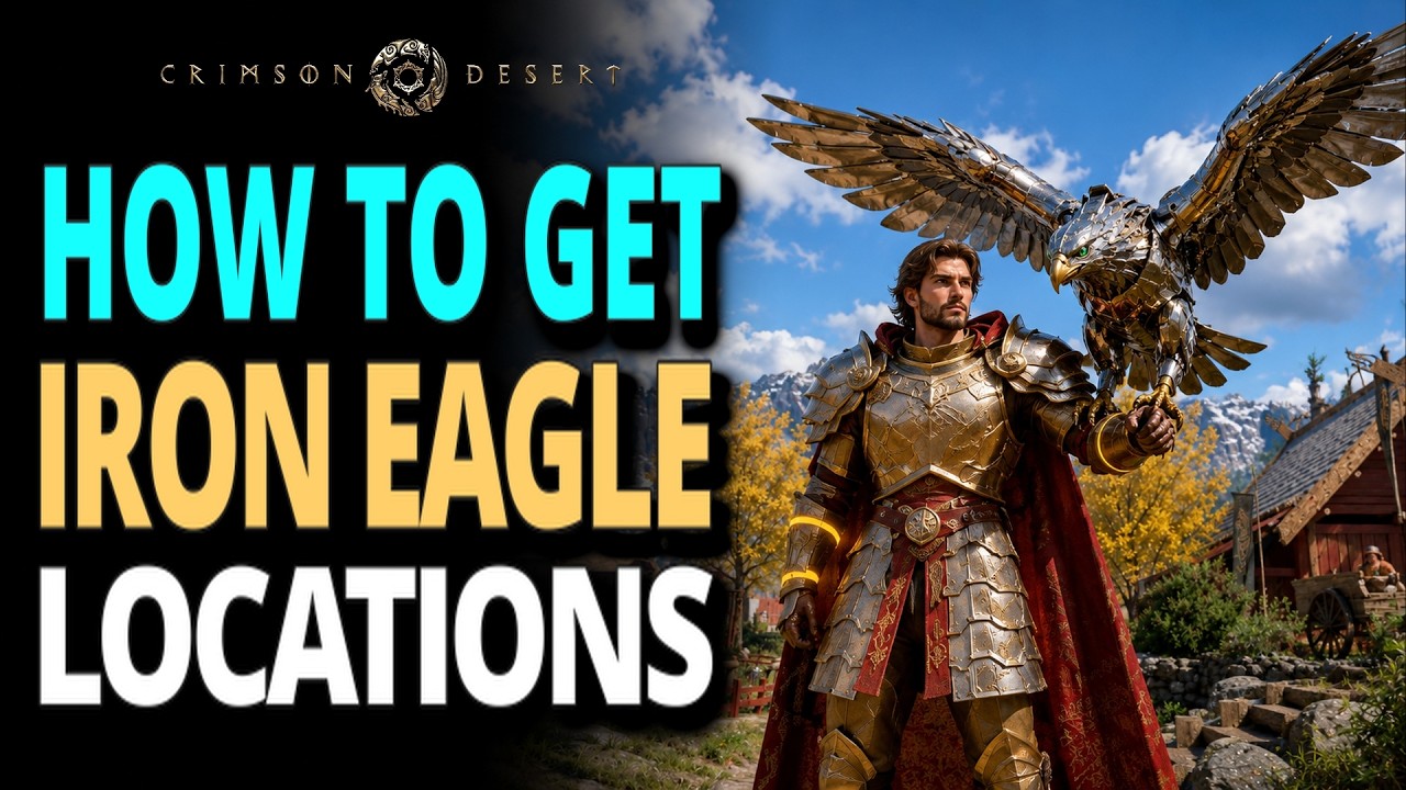 Iron Eagle Pet in Crimson Desert | Complete Guide (Mercury, Sotdae & Trust 100)
