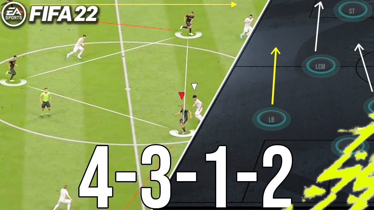 MOST META 4312 CUSTOM TACTICS - MOST FUN YOU WILL EVER HAVE TO BREAK ANY FORMATION IN FIFA 22
