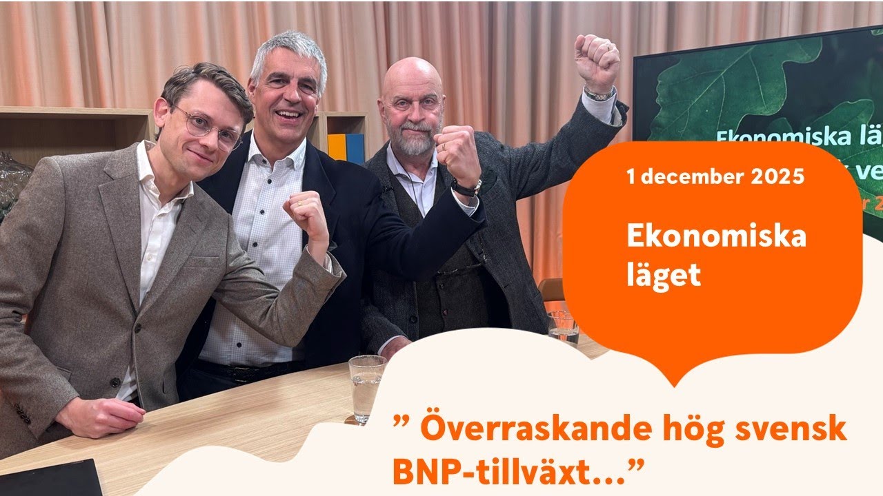 Ekonomiska läget med Swedbank - vecka 49 2025