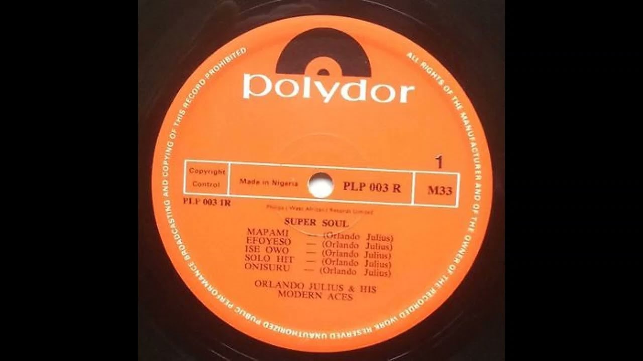 Orlando Julius - Ise Owo (1965)