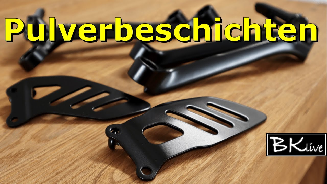 Motorrad Teile Pulverbeschichten