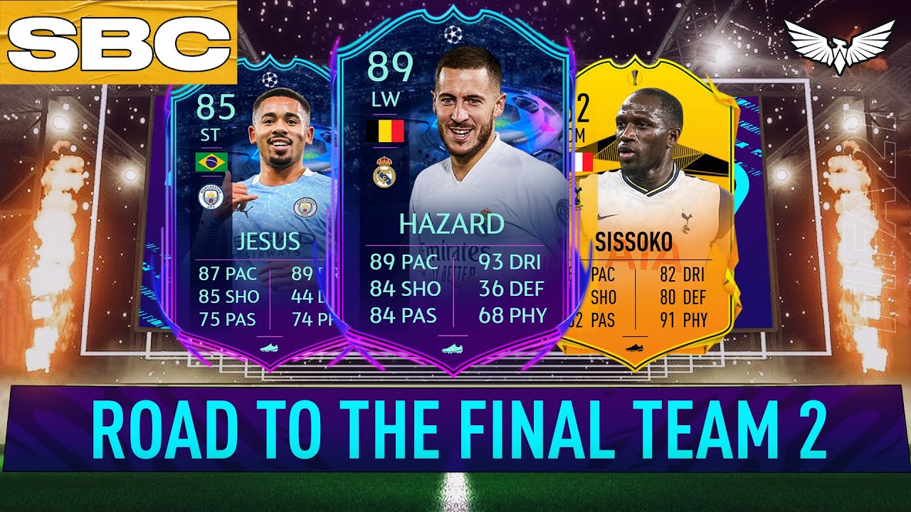 NEW RTTF PROMO CARDS - 6PM CONTENT - FIFA 21 Ultimate Team - ROAD TO THE FINAL SISSOKO HAZARD & MORE