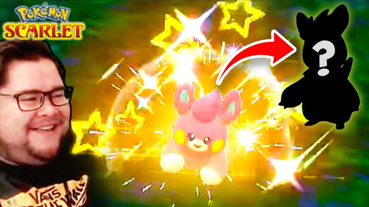 Shiny Reaction: Shiny Pawmi in Pokémon Scarlet and Violet!