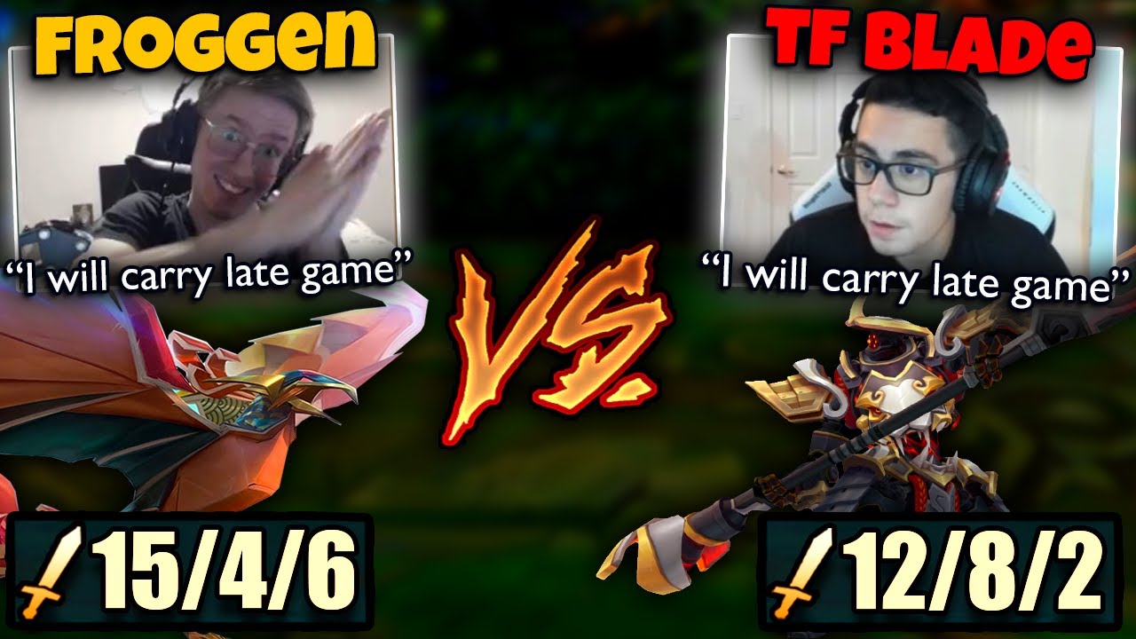 TF Blade Jax vs Froggen Anivia, Who can Carry HARDER in Challenger?