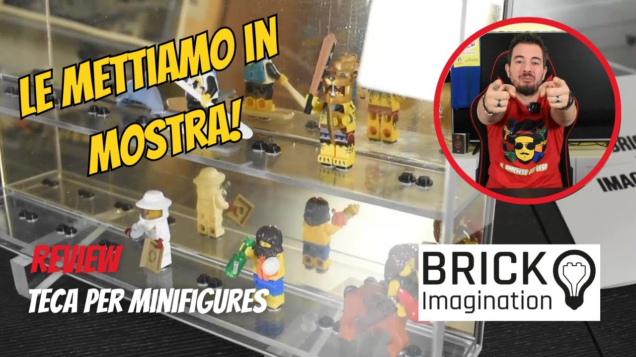 LEGO in mostra, con la Teca per Minifigure Brick Imagination!