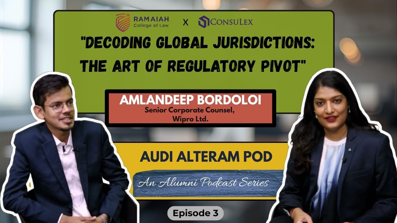 Audi Alteram Pod | Episode 3 — Amlandeep Bordoloi, Senior Corporate Counsel, Wipro Ltd. | RCL