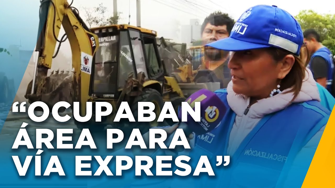 Municipalidad de Lima tras desalojo y demolición en Surco: 