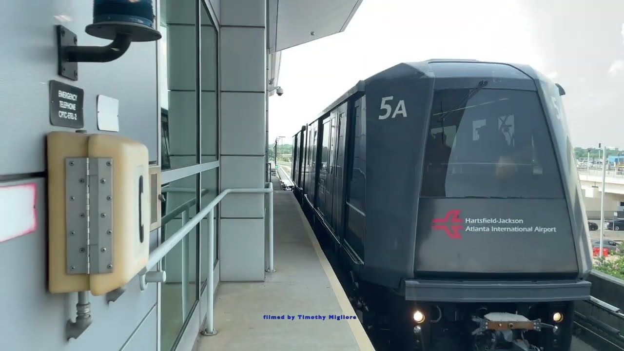 The SkyTrain in Hartsfield–Jackson Atlanta International Airport in Atlanta, Georgia