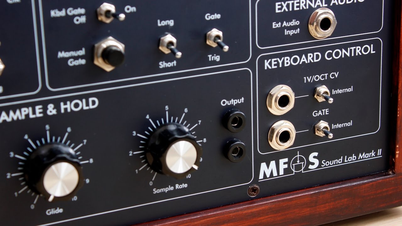 MFOS SoundLab Mini Synth MKII - Demo Improv
