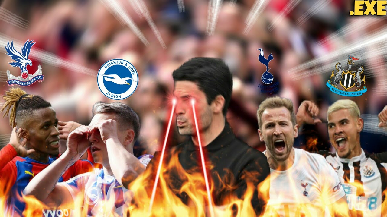 Arsenal bottling Top 4 for 3 minutes straight .EXE 😂