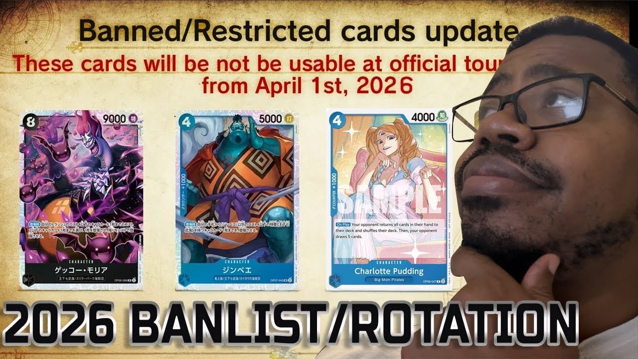 BANLIST PREDICTION!!!! Are we at a healthy state for One Piece TCG?