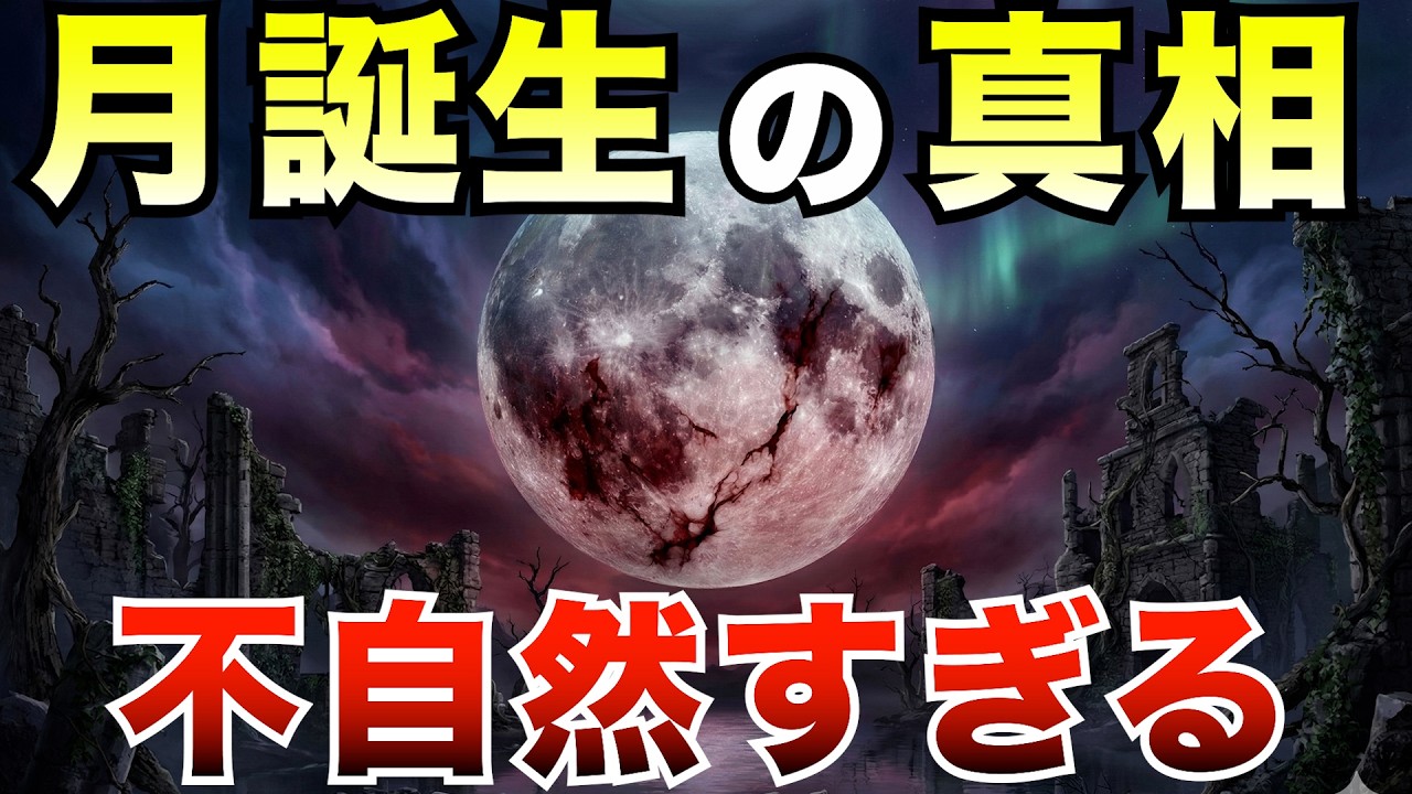 【月誕生の謎】月は地球から生まれていない ― 最新シミュレーションが示す「第4の起源」