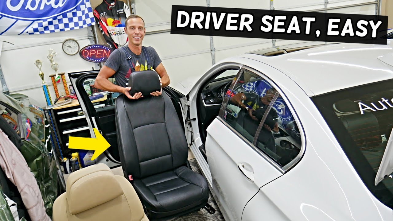 BMW F10 F11 FRONT LEFT DRIVER SEAT REPLACEMENT REMOVAL BMW F10 F11 528i 535i 520i 530i 550i 518d 520