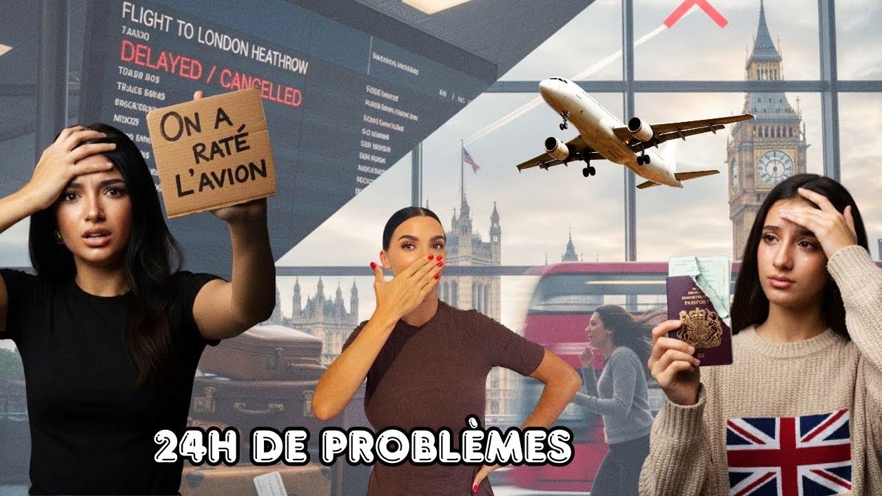 24H DU CAUCHEMARD AU REVE [ ON A RATÉ L’AVION ET ON A PLUS D’HÔTEL ] 