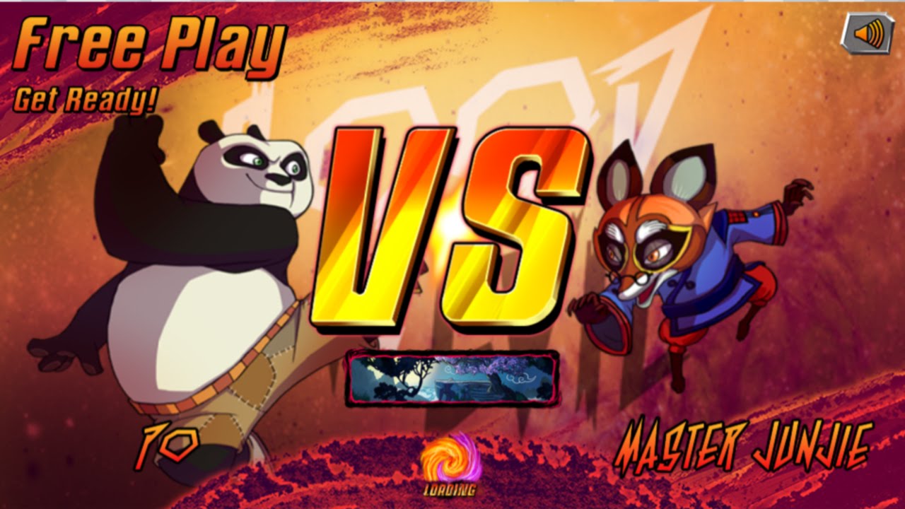 Nick Games: Super Brawl 3 Good Vs. Evil - Po Vs. Master Junjie