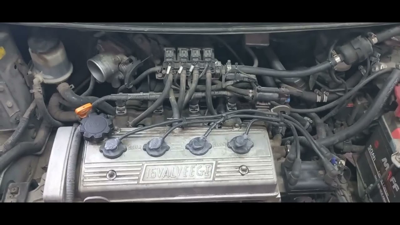 geely ck mk диагностика троения  двигателя